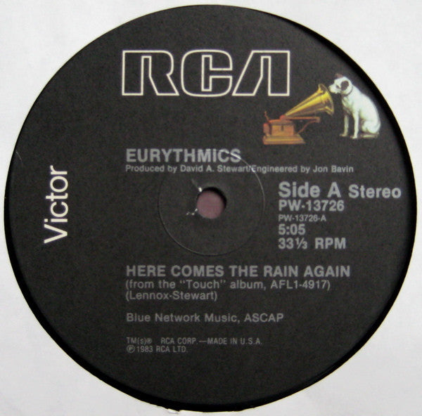 Eurythmics - Here Comes The Rain Again