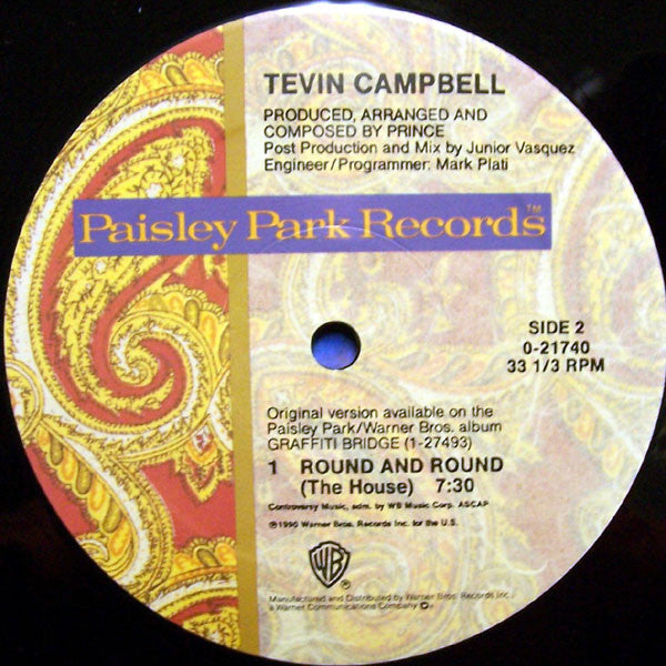 Tevin Campbell - Round And Round