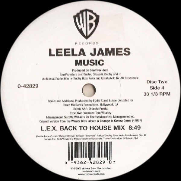 Leela James - Music
