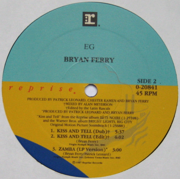 Bryan Ferry - Kiss And Tell