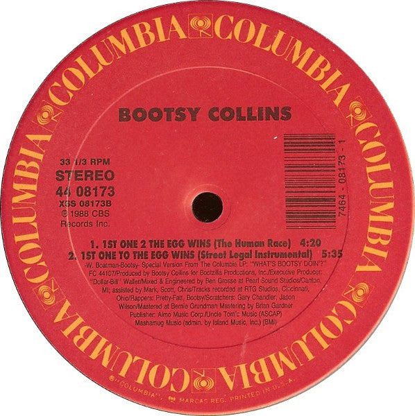 Bootsy Collins - 1st One 2 The Egg Wins
