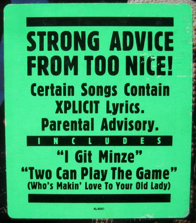 Too Nice - Cold Facts