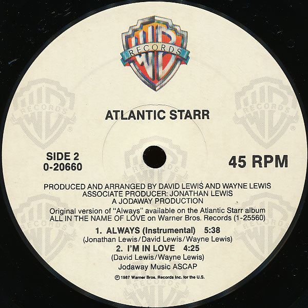 Atlantic Starr - Always