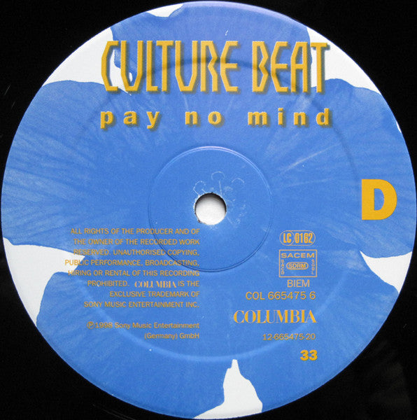 Culture Beat - Pay No Mind