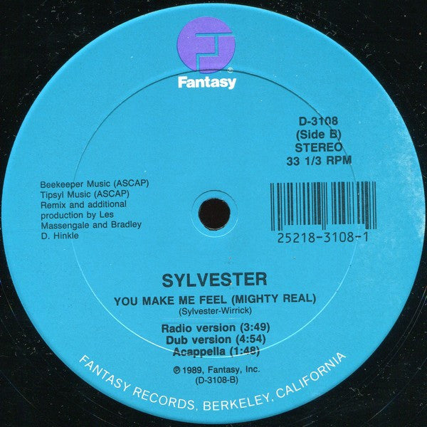 Sylvester - You Make Me Feel (Mighty Real) (12" Ultimix)