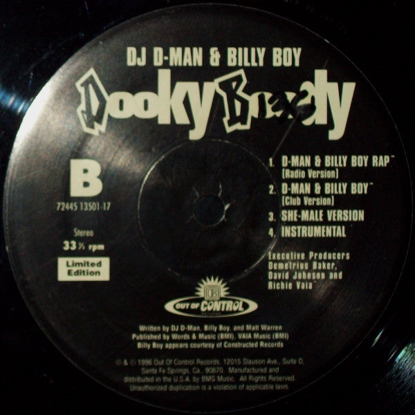 DJ D-Man - Dooky Boody