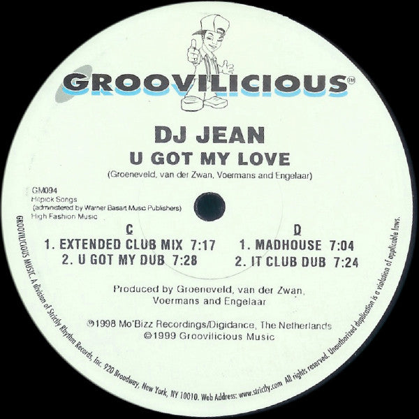 DJ Jean - The Launch / U Got My Love