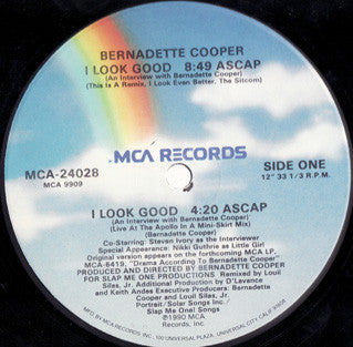 Bernadette Cooper - I Look Good