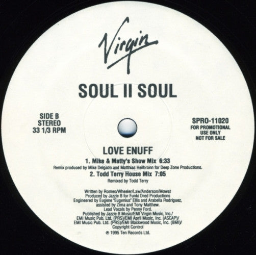 Soul II Soul - Love Enuff