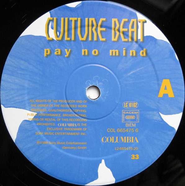 Culture Beat - Pay No Mind