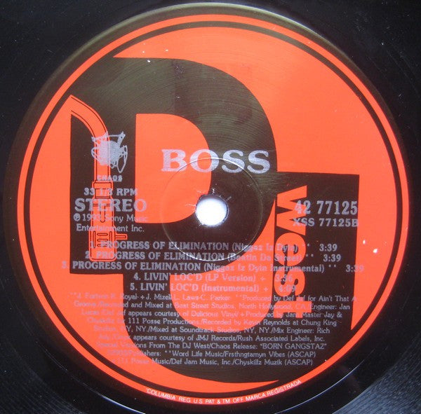 Boss (3) - Progress Of Elimination