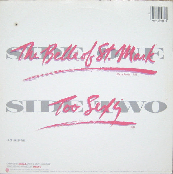 Sheila E. - The Belle Of St. Mark