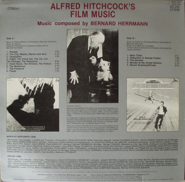 Alfred Hitchcock's Film Music: Psycho - Psychose / North By Northwest - La Mort Aux Trousses