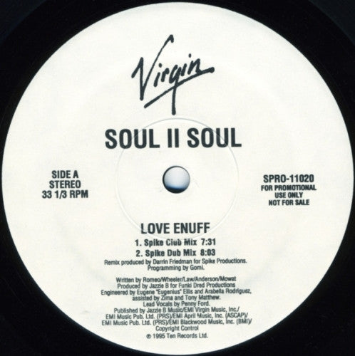 Soul II Soul - Love Enuff