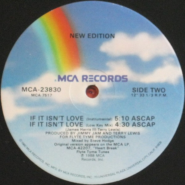 New Edition - If It Isn't Love