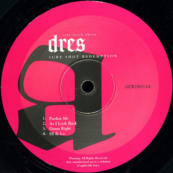 Dres [Black Sheep] - Sure Shot Redemption
