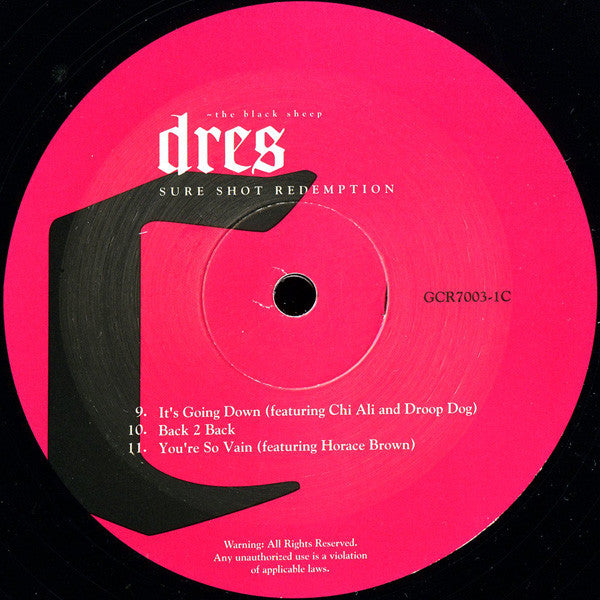 Dres [Black Sheep] - Sure Shot Redemption