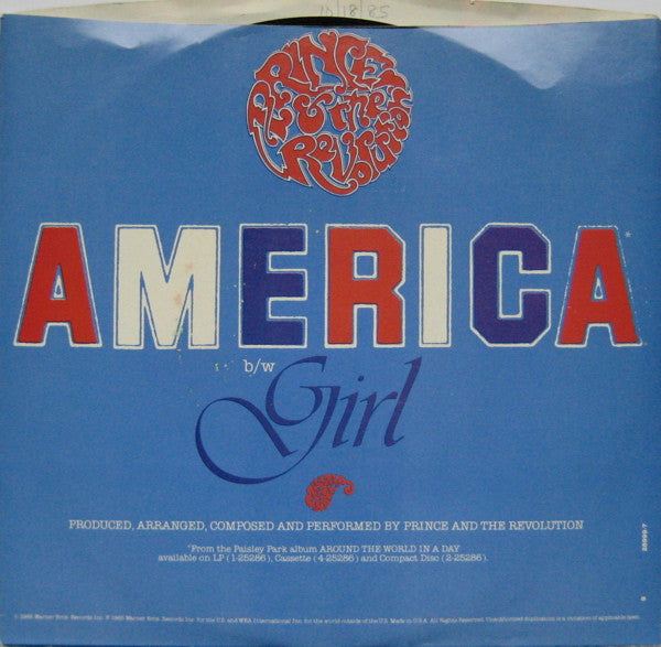 Prince And The Revolution - America