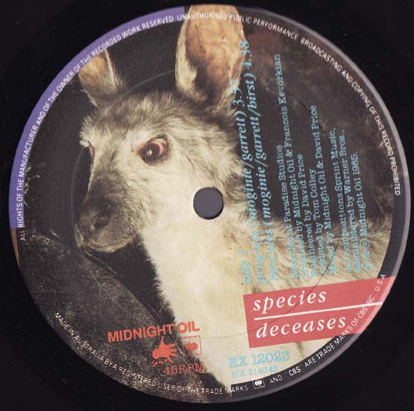 Midnight Oil - Species Deceases