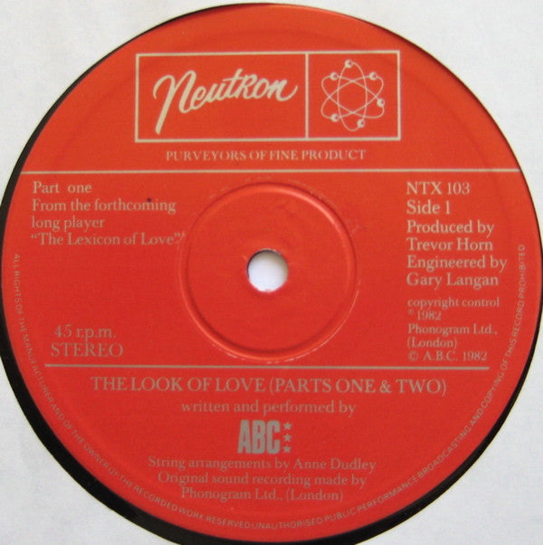 ABC - The Look Of Love (Parts One, Two, Three & Four)