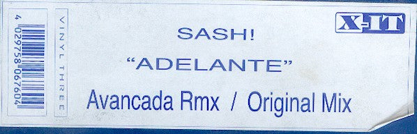 Sash! - Adelante