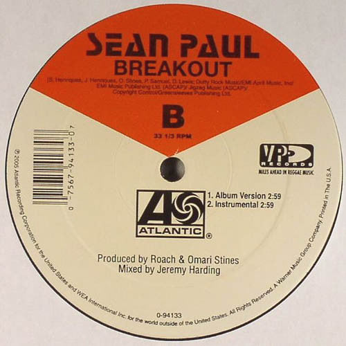 Sean Paul - Temperature / Breakout