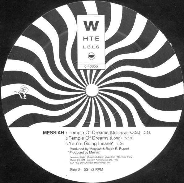 Messiah - Temple Of Dreams