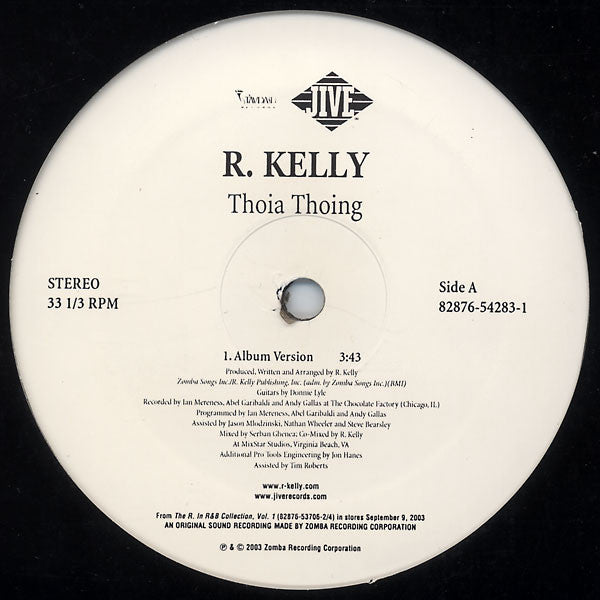 R. Kelly - Thoia Thoing