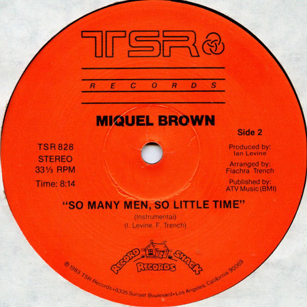 Miquel Brown - So Many Men - So Little Time