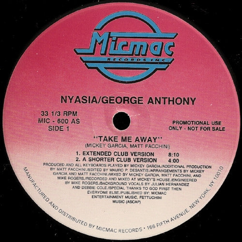 Nyasia - Take Me Away