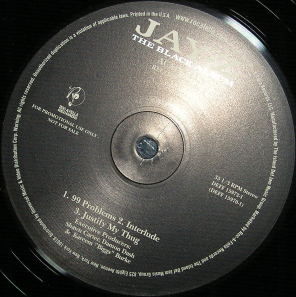Jay-Z - The Black Album (Acappella)