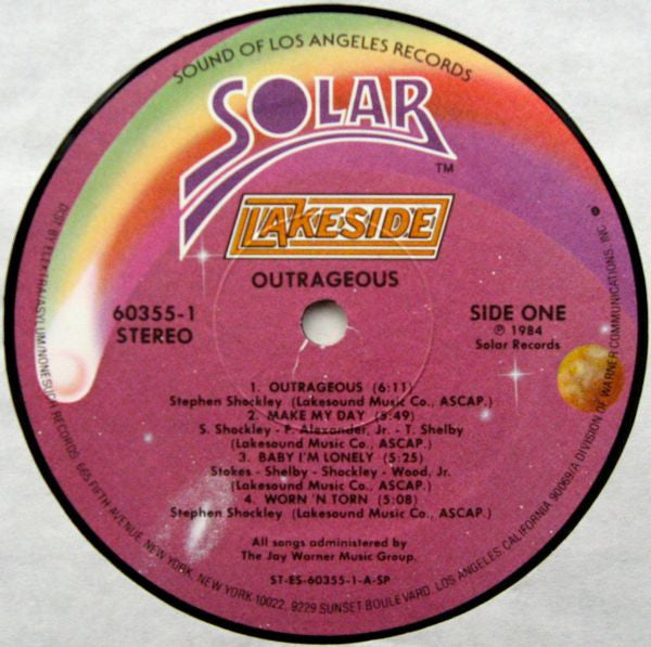 Lakeside - Outrageous