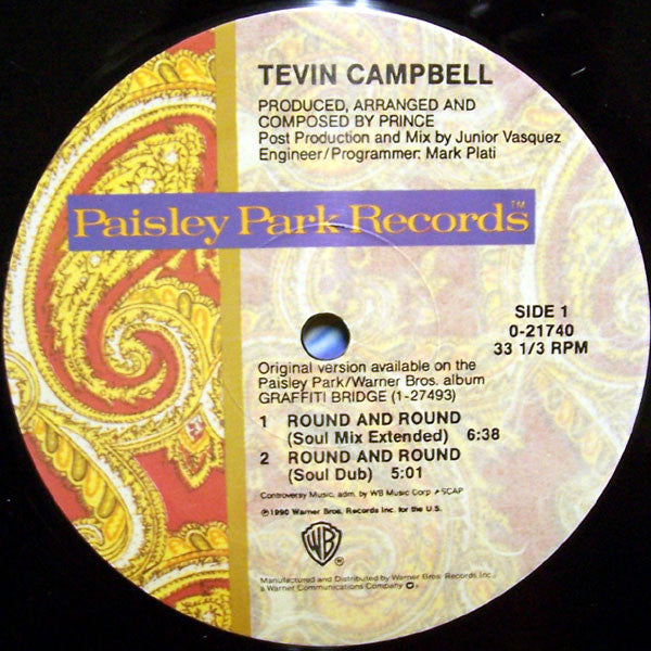 Tevin Campbell - Round And Round