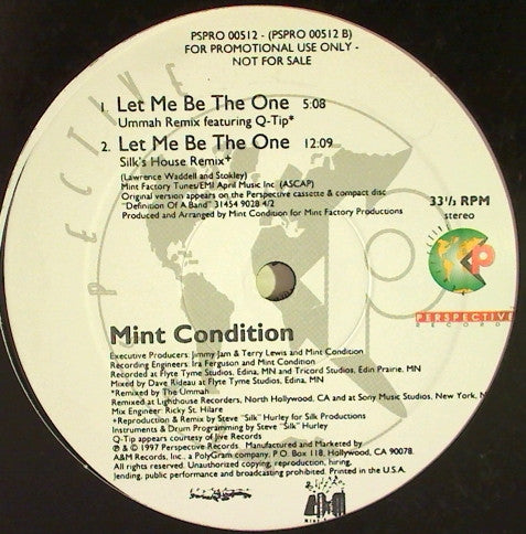 Mint Condition - Let Me Be The One