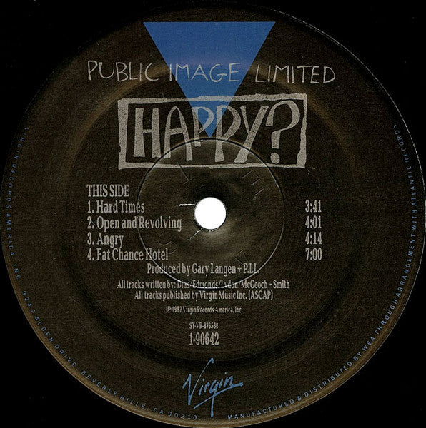 Public Image Limited - Happy?