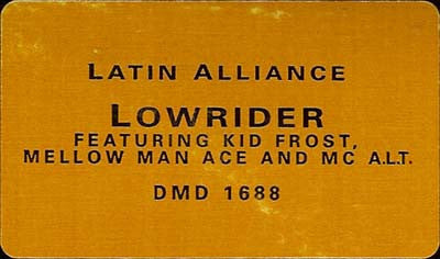 Latin Alliance - Lowrider (On The Boulevard)