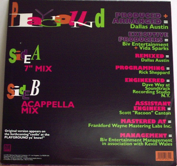 Another Bad Creation - Playground
