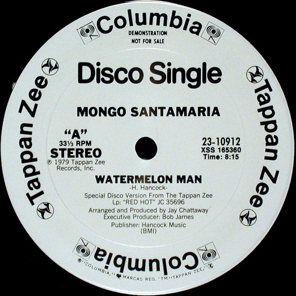 Mongo Santamaria - Watermelon Man / A Mi No Me Engañan (You Better Believe It)