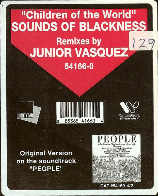 Children Of The World (Theme From PEOPLE) - The Junior Vasquez Mixes