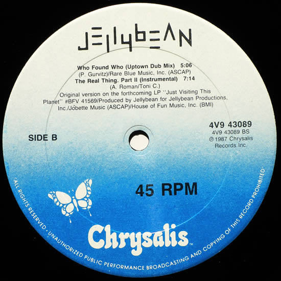 John "Jellybean" Benitez - Who Found Who