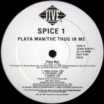 Playa Man / The Thug In Me