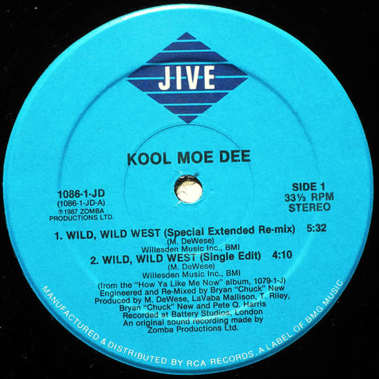 Kool Moe Dee - Wild, Wild West
