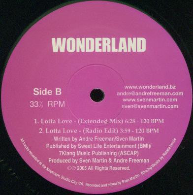 Wonderland (5) - Superstar Discoqueen / Lotta Love