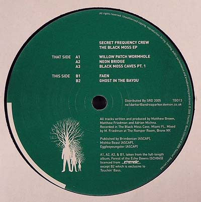 Secret Frequency Crew - The Black Moss EP