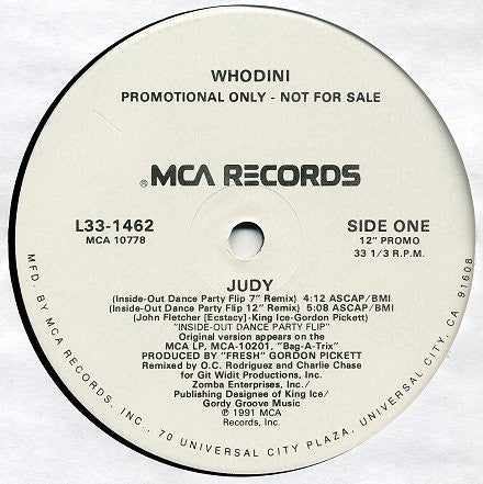 Whodini - Judy