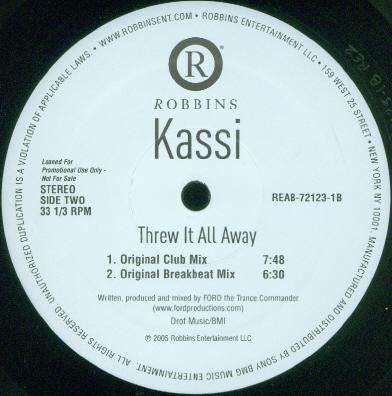 Kassi - Threw It All Away