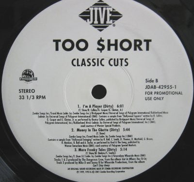Too Short - Classic Cuts