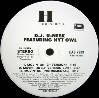 DJ U-Neek - Movin' On