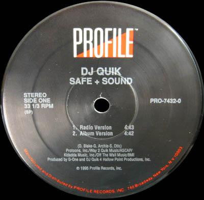 DJ Quik - Safe + Sound