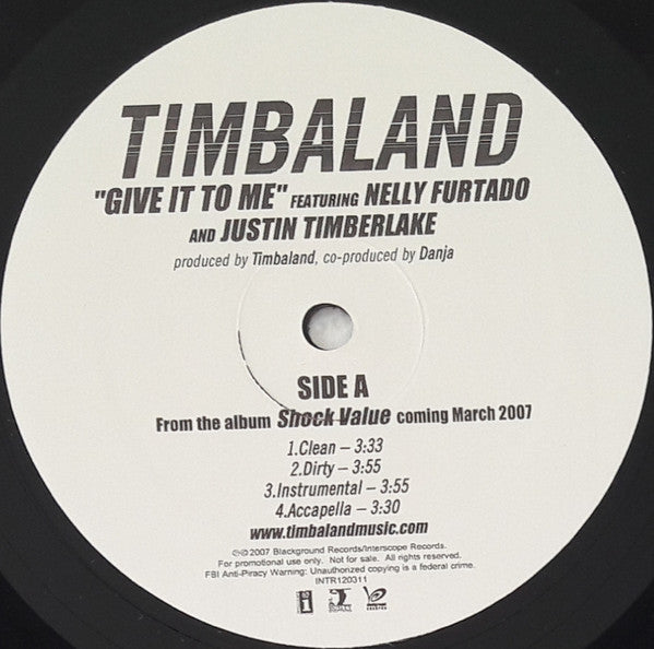 Timbaland - Give It To Me